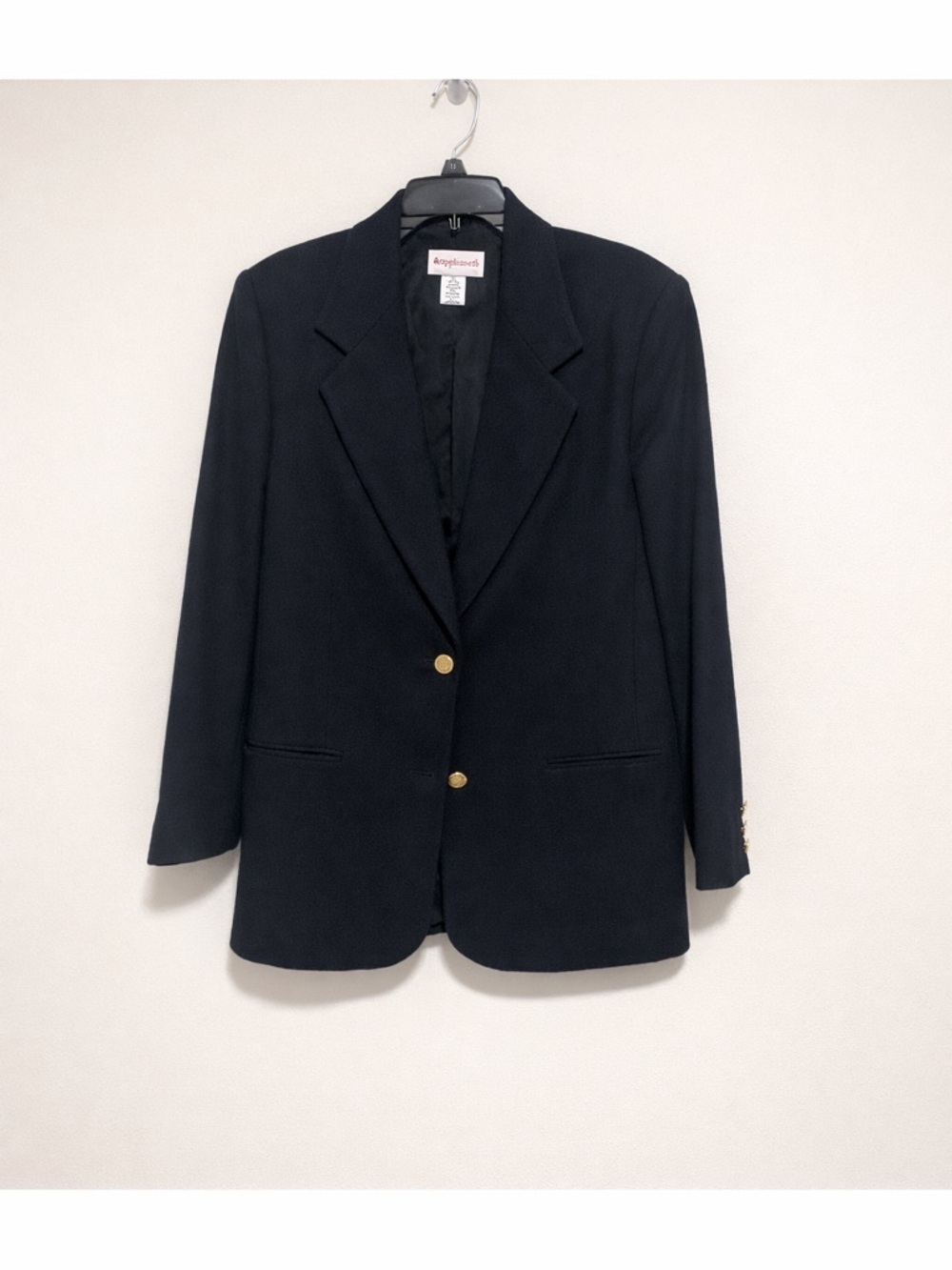Women’s Appleseed’s Wool and Cashmere Blend 2 Button Blazer Coat Size 8